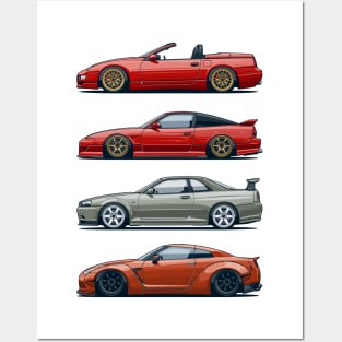 JDM legends Posters and Art